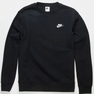Nike Club Fleece Black Sweater